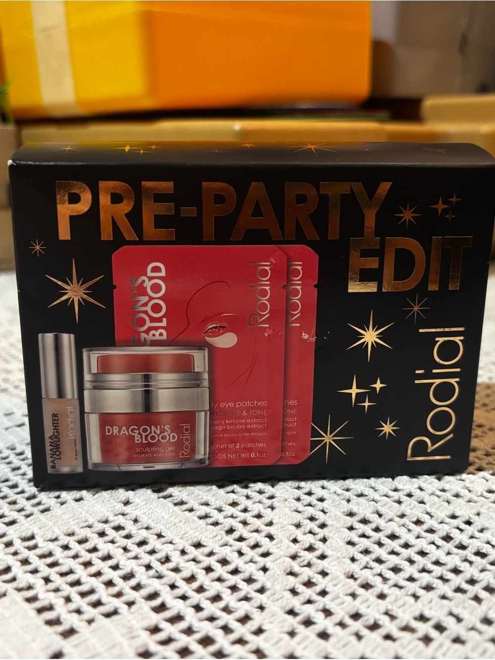 Rodial Pre-Party Edit Skincare Gift Set - Black & Gold Packaging